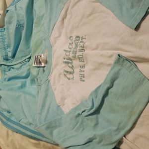 Adidas top and pants Gap ladies tank top & aeropostale lg top